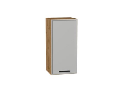 Шкаф верхний с 1-ой дверцей Фрейм Дуб Вотан, Grey Silk, 720, 350 В*Ш*Г 716*350*324, фасад МДФ  Grey Silk, корпус  Дуб Вотан ms2510VVT_68928