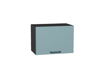 Шкаф верхний горизонтальный Флэт Graphite, Grey-green In 2S, 360, 500 В*Ш*Г 358*500*318, фасад ЛДСП  Grey-green In 2S, корпус  Graphite ms2510VVT_56882