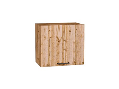 Шкаф верхний горизонтальный Флэт Дуб Вотан, Wotan Oak 2S, 460, 500 В*Ш*Г 458*500*318, фасад ЛДСП  Wotan Oak 2S, корпус  Дуб Вотан ms2510VVT_62389