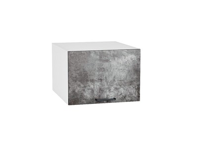 Шкаф верхний горизонтальный глубокий Флэт Белый, Temple Stone 2S, 500 В*Ш*Г 358*500*574, фасад ЛДСП  Temple Stone 2S, корпус  Белый ms2510VVT_52567