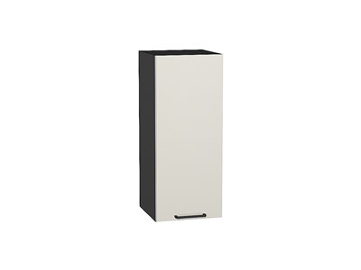 Шкаф верхний с 1-ой дверцей Флэт Graphite, Cashmere In 2S, 720, 300 В*Ш*Г 716*300*318, фасад ЛДСП  Cashmere In 2S, корпус  Graphite ms2510VVT_55763