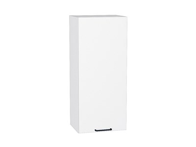 Шкаф верхний с 1-ой дверцей Флэт Белый, White In 2S, 920, 400 В*Ш*Г 920*400*318, фасад ЛДСП  White In 2S, корпус  Белый ms2510VVT_55646