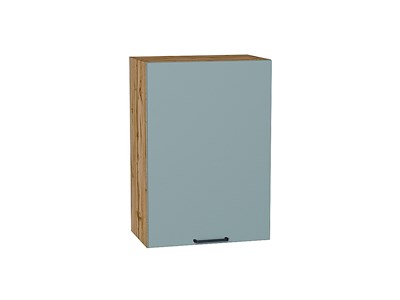 Шкаф верхний с 1-ой дверцей Флэт Дуб Вотан, Grey-green In 2S, 720, 500 В*Ш*Г 716*500*318, фасад ЛДСП  Grey-green In 2S, корпус  Дуб Вотан ms2510VVT_62433