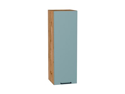 Шкаф верхний с 1-ой дверцей Флэт Дуб Вотан, Grey-green In 2S, 920, 300 В*Ш*Г 920*300*318, фасад ЛДСП  Grey-green In 2S, корпус  Дуб Вотан ms2510VVT_62435