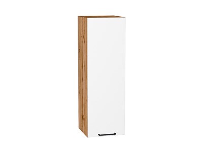 Шкаф верхний с 1-ой дверцей Флэт Дуб Вотан, White In 2S, 920, 300 В*Ш*Г 920*300*318, фасад ЛДСП  White In 2S, корпус  Дуб Вотан ms2510VVT_62417