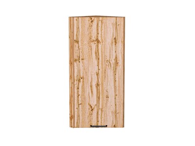 Шкаф верхний торцевой Флэт Дуб Вотан, Wotan Oak 2S, 920 В*Ш*Г 920*300*306, фасад ЛДСП  Wotan Oak 2S, корпус  Дуб Вотан ms2510VVT_62339