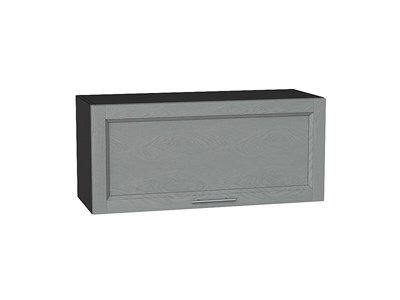 Шкаф верхний горизонтальный Сканди Graphite, Grey Softwood, 800 В*Ш*Г 358*800*320, фасад МДФ  Grey Softwood, корпус  Graphite ms2510VVT_41196