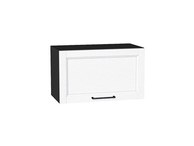 Шкаф верхний горизонтальный Сканди Graphite, White Silkwood, 360, 600 В*Ш*Г 358*600*320, фасад МДФ  White Silkwood, корпус  Graphite ms2510VVT_70142