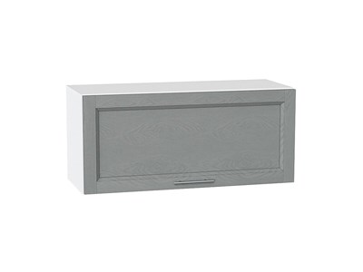 Шкаф верхний горизонтальный Сканди Белый, Grey Softwood, 800 В*Ш*Г 358*800*320, фасад МДФ  Grey Softwood, корпус  Белый ms2510VVT_41195