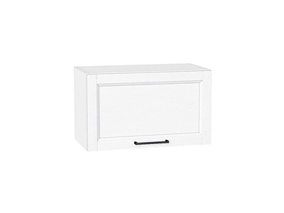Шкаф верхний горизонтальный Сканди Белый, White Silkwood, 360, 600 В*Ш*Г 358*600*320, фасад МДФ  White Silkwood, корпус  Белый ms2510VVT_70136