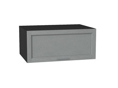 Шкаф верхний горизонтальный глубокий Сканди Graphite, Grey Softwood, 800 В*Ш*Г 358*800*576, фасад МДФ  Grey Softwood, корпус  Graphite ms2510VVT_45341