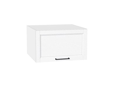 Шкаф верхний горизонтальный глубокий Сканди Белый, White Silkwood, 600 В*Ш*Г 358*600*576, фасад МДФ  White Silkwood, корпус  Белый ms2510VVT_70127