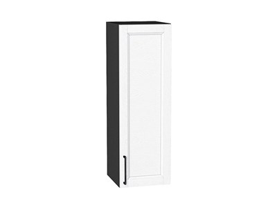 Шкаф верхний с 1-ой дверцей Сканди Graphite, White Silkwood, 920, 300 В*Ш*Г 920*300*320, фасад МДФ  White Silkwood, корпус  Graphite ms2510VVT_70198