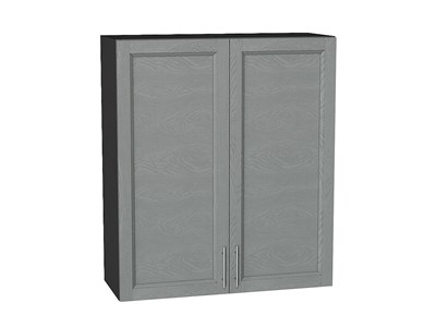 Шкаф верхний с 2-мя дверцами Сканди Graphite, Grey Softwood, 920, 800 В*Ш*Г 920*800*320, фасад МДФ  Grey Softwood, корпус  Graphite ms2510VVT_41623
