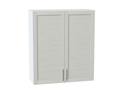 Шкаф верхний с 2-мя дверцами Сканди Белый, Cappuccino Softwood, 920, 800 В*Ш*Г 920*800*320, фасад МДФ  Cappuccino Softwood, корпус  Белый ms2510VVT_41618