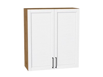 Шкаф верхний с 2-мя дверцами Сканди Дуб Вотан, White Silkwood, 920, 800 В*Ш*Г 920*800*320, фасад МДФ  White Silkwood, корпус  Дуб Вотан ms2510VVT_70211