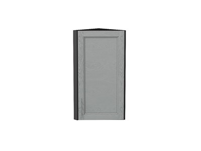 Шкаф верхний торцевой Сканди Graphite, Grey Softwood, 720 В*Ш*Г 716*300*306, фасад МДФ  Grey Softwood, корпус  Graphite ms2510VVT_48955