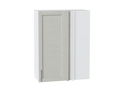 Шкаф верхний прямой угловой Сканди Белый, Cappuccino Softwood, 920 В*Ш*Г 920*700*345, фасад МДФ  Cappuccino Softwood, корпус  Белый ms2510VVT_60291