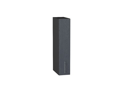 Шкаф верхний бутылочница Сканди Graphite, Graphite Softwood, 150 В*Ш*Г 716*150*320, фасад МДФ  Graphite Softwood, корпус  Graphite ms2510VVT_41301