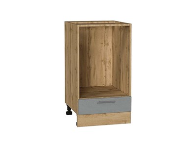 Шкаф нижний под духовку Сканди Дуб Вотан, Grey Softwood, 450 В*Ш*Г 816*450*476, фасад МДФ  Grey Softwood, корпус  Дуб Вотан ms2510VVT_67119