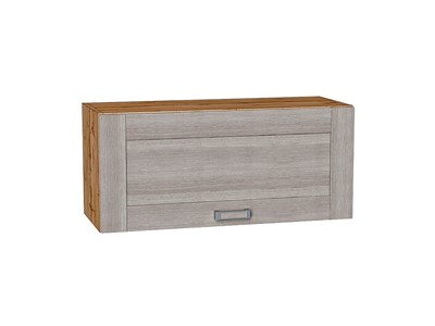 Шкаф верхний горизонтальный Лофт Дуб Вотан, Cappuccino Veralinga, 800 В*Ш*Г 358*800*320, фасад МДФ  Cappuccino Veralinga, корпус  Дуб Вотан ms2510VVT_63128