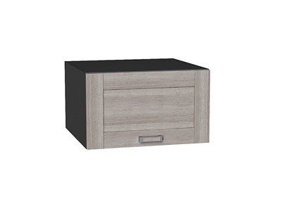 Шкаф верхний горизонтальный глубокий Лофт Graphite, Cappuccino Veralinga, 600 В*Ш*Г 358*600*576, фасад МДФ  Cappuccino Veralinga, корпус  Graphite ms2510VVT_45182
