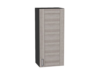 Шкаф верхний с 1-ой дверцей Лофт Graphite, Cappuccino Veralinga, 920, 400 В*Ш*Г 920*400*320, фасад МДФ  Cappuccino Veralinga, корпус  Graphite ms2510VVT_40221