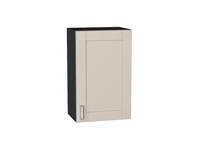 Шкаф верхний с 1-ой дверцей Лофт Graphite, Cream Silk, 720, 450 В*Ш*Г 716*450*320, фасад МДФ  Cream Silk, корпус  Graphite ms2510VVT_71473