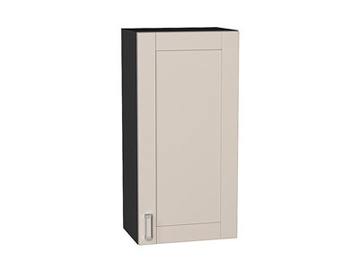 Шкаф верхний с 1-ой дверцей Лофт Graphite, Cream Silk, 920, 450 В*Ш*Г 920*450*320, фасад МДФ  Cream Silk, корпус  Graphite ms2510VVT_71479