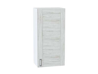 Шкаф верхний с 1-ой дверцей Лофт Белый, Nordic Oak, 920, 450 В*Ш*Г 920*450*320, фасад МДФ  Nordic Oak, корпус  Белый ms2510VVT_40229