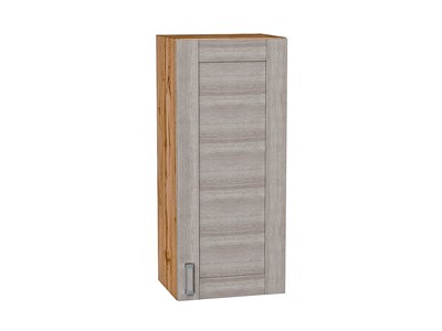 Шкаф верхний с 1-ой дверцей Лофт Дуб Вотан, Cappuccino Veralinga, 920, 400 В*Ш*Г 920*400*320, фасад МДФ  Cappuccino Veralinga, корпус  Дуб Вотан ms2510VVT_63193