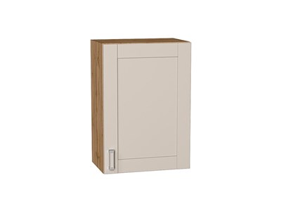Шкаф верхний с 1-ой дверцей Лофт Дуб Вотан, Cream Silk, 720, 500 В*Ш*Г 716*500*320, фасад МДФ  Cream Silk, корпус  Дуб Вотан ms2510VVT_71454