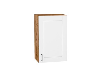 Шкаф верхний с 1-ой дверцей Лофт Дуб Вотан, Super White, 720, 450 В*Ш*Г 716*450*320, фасад МДФ  Super White, корпус  Дуб Вотан ms2510VVT_63171