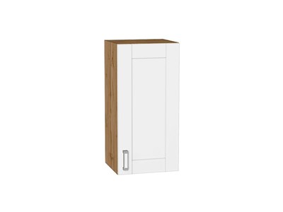 Шкаф верхний с 1-ой дверцей Лофт Дуб Вотан, White Silk, 720, 350 В*Ш*Г 716*350*320, фасад МДФ  White Silk, корпус  Дуб Вотан ms2510VVT_65230