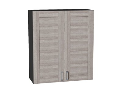 Шкаф верхний с 2-мя дверцами Лофт Graphite, Cappuccino Veralinga, 920, 800 В*Ш*Г 920*800*320, фасад МДФ  Cappuccino Veralinga, корпус  Graphite ms2510VVT_40337