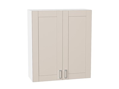 Шкаф верхний с 2-мя дверцами Лофт Белый, Cream Silk, 920, 800 В*Ш*Г 920*800*320, фасад МДФ  Cream Silk, корпус  Белый ms2510VVT_71449