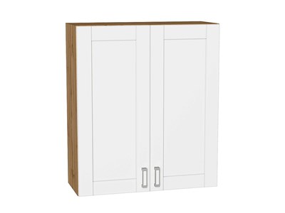 Шкаф верхний с 2-мя дверцами Лофт Дуб Вотан, White Silk, 920, 800 В*Ш*Г 920*800*320, фасад МДФ  White Silk, корпус  Дуб Вотан ms2510VVT_63227