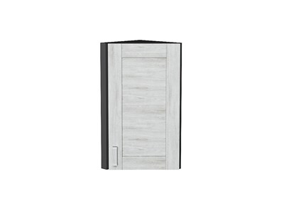 Шкаф верхний торцевой Лофт Graphite, Nordic Oak, 720 В*Ш*Г 716*300*306, фасад МДФ  Nordic Oak, корпус  Graphite ms2510VVT_48902