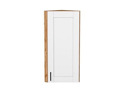 Шкаф верхний торцевой Лофт Дуб Вотан, Super White, 920 В*Ш*Г 920*300*306, фасад МДФ  Super White, корпус  Дуб Вотан ms2510VVT_62335