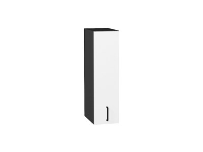 Шкаф верхний бутылочница Лофт Graphite, Super White, 200, 720 В*Ш*Г 716*200*320, фасад МДФ  Super White, корпус  Graphite ms2510VVT_55099