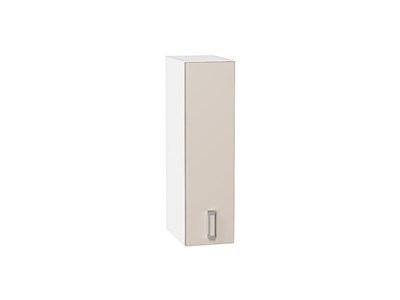 Шкаф верхний бутылочница Лофт Белый, Cream Silk, 200, 720 В*Ш*Г 716*200*320, фасад МДФ  Cream Silk, корпус  Белый ms2510VVT_71384