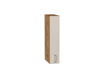 Шкаф верхний бутылочница Лофт Дуб Вотан, Cream Silk, 150 В*Ш*Г 716*150*320, фасад МДФ  Cream Silk, корпус  Дуб Вотан ms2510VVT_71386