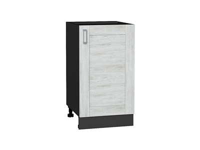 Шкаф нижний с 1-ой дверцей Лофт Graphite, Nordic Oak, 450 В*Ш*Г 816*450*480, фасад МДФ  Nordic Oak, корпус  Graphite ms2510VVT_39684