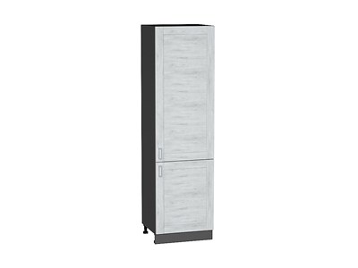 Шкаф пенал с 2-мя дверцами Лофт Graphite, Nordic Oak, 2140, 600 В*Ш*Г 2132*600*576, фасад МДФ  Nordic Oak, корпус  Graphite ms2510VVT_39833