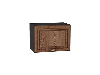 Шкаф верхний горизонтальный Шале Graphite, Brown Dreamline, 500 В*Ш*Г 358*500*320, фасад МДФ  Brown Dreamline, корпус  Graphite ms2510VVT_53736