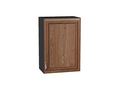 Шкаф верхний с 1-ой дверцей Шале Graphite, Brown Dreamline, 720, 500 В*Ш*Г 716*500*320, фасад МДФ  Brown Dreamline, корпус  Graphite ms2510VVT_53780