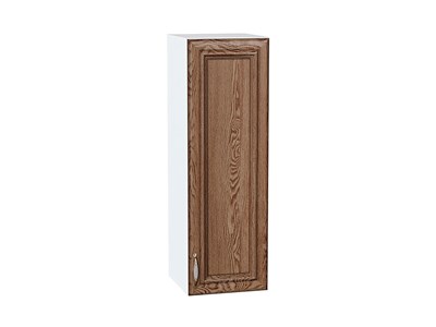 Шкаф верхний с 1-ой дверцей Шале Белый, Brown Dreamline, 920, 300 В*Ш*Г 920*300*320, фасад МДФ  Brown Dreamline, корпус  Белый ms2510VVT_53772