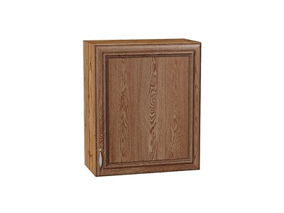 Шкаф верхний с 1-ой дверцей Шале Дуб Вотан, Brown Dreamline, 720, 600 В*Ш*Г 716*600*320, фасад МДФ  Brown Dreamline, корпус  Дуб Вотан ms2510VVT_61304