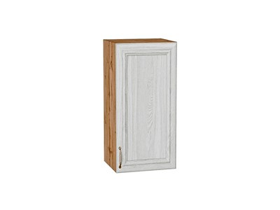 Шкаф верхний с 1-ой дверцей Шале Дуб Вотан, White Dreamline, 720, 350 В*Ш*Г 716*350*320, фасад МДФ  White Dreamline, корпус  Дуб Вотан ms2510VVT_65266
