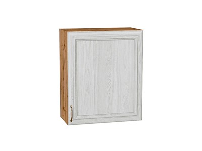 Шкаф верхний с 1-ой дверцей Шале Дуб Вотан, White Dreamline, 720, 600 В*Ш*Г 716*600*320, фасад МДФ  White Dreamline, корпус  Дуб Вотан ms2510VVT_61294